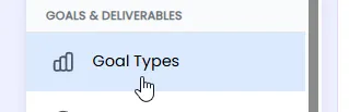 How to Change the Wording for Your Goal Types