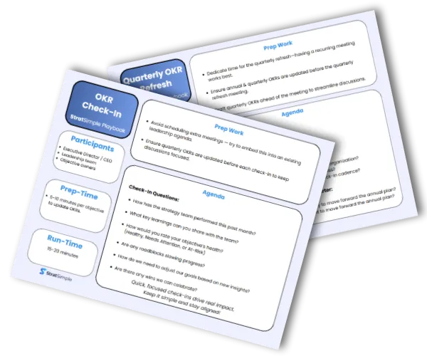 OKR Check-In Playbook