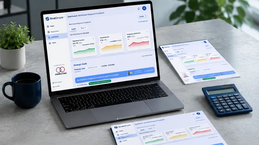 StratSimple dashboard on devices